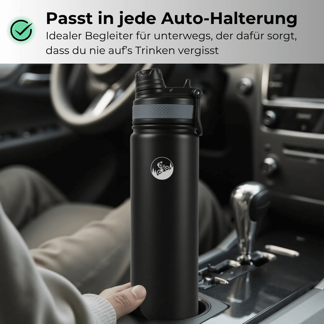 Hydrate+ Edelstahl-Trinkflasche