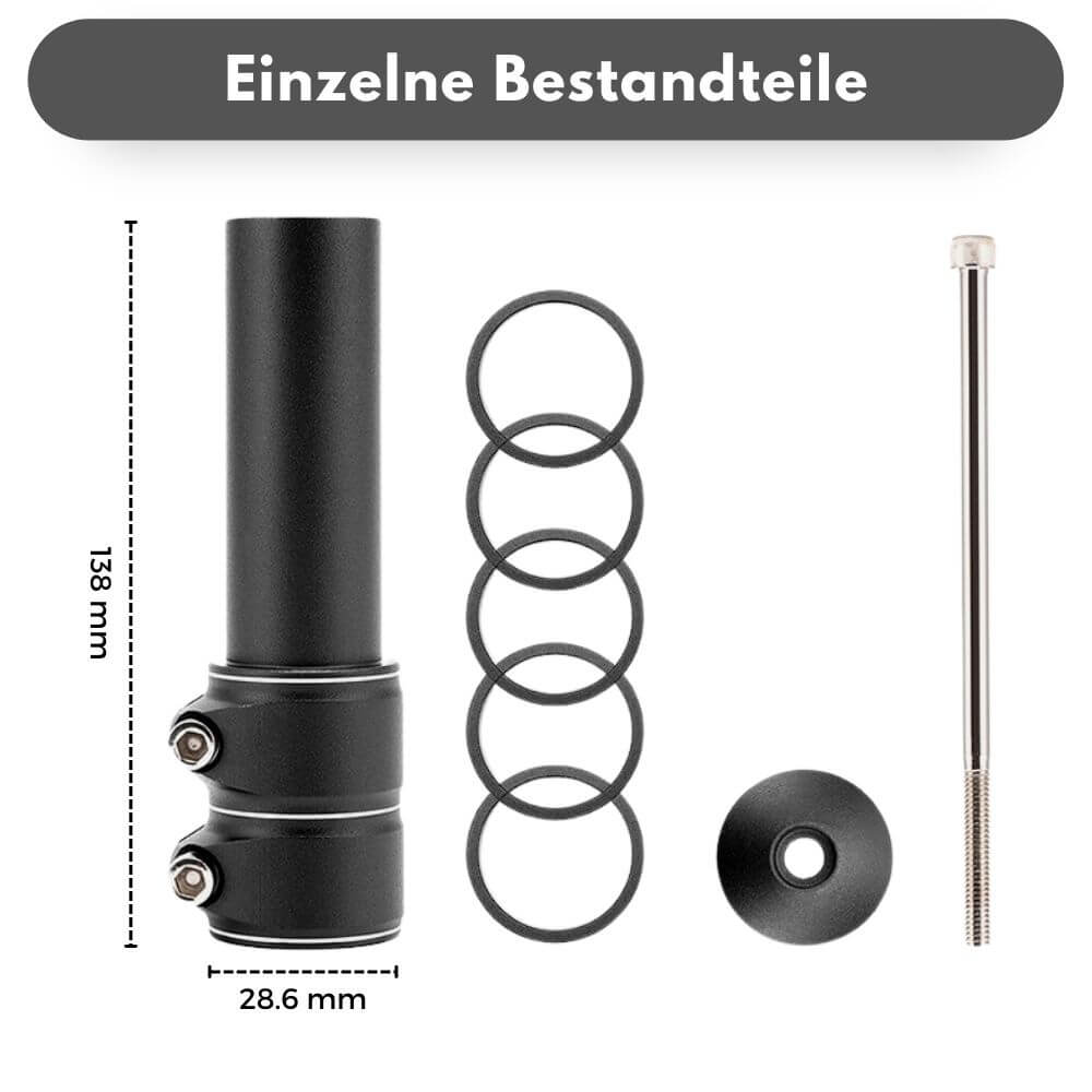 PosturePro Lenkerhöhung - Für eine gesunde Sitzhaltung