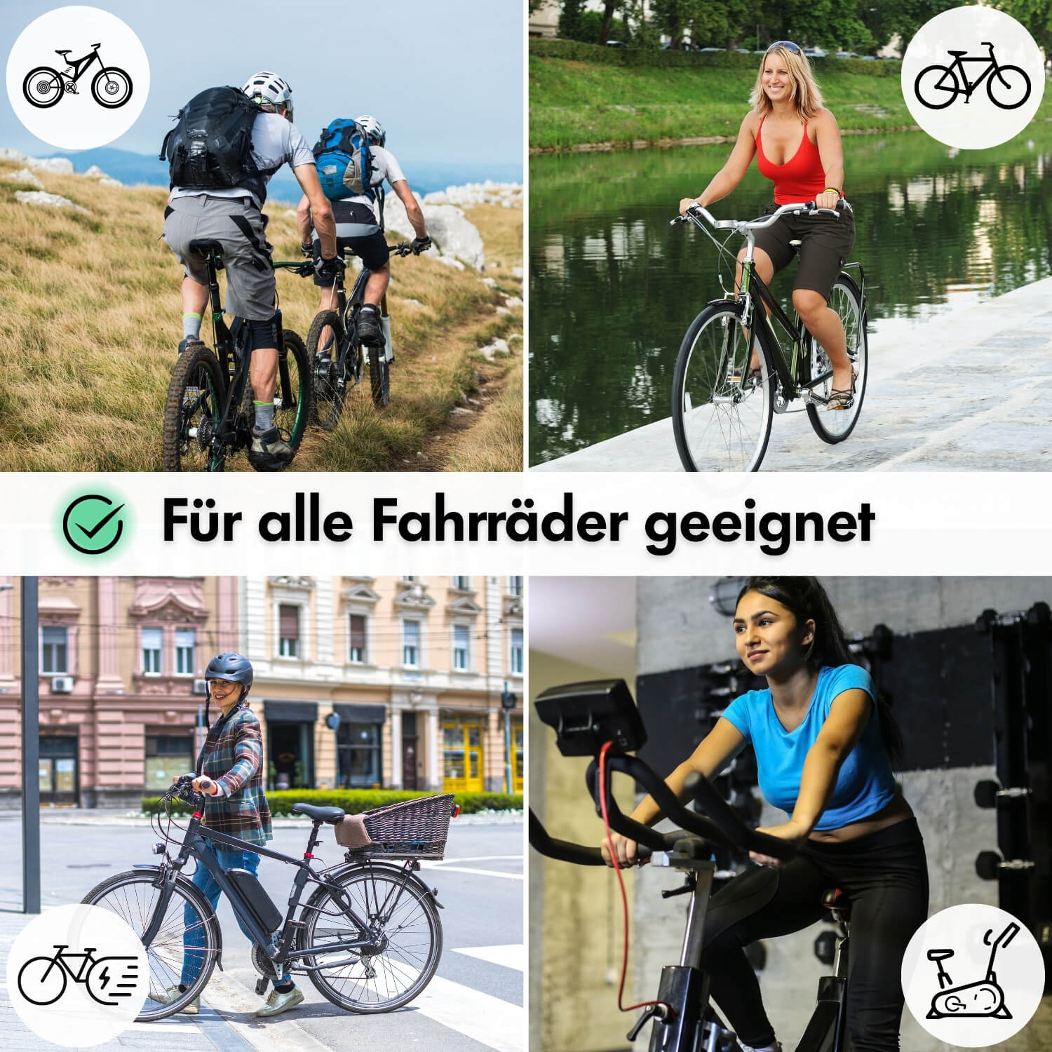 BikeHeroes - Bequemer, schmerzfreier Mountainbike-Sattel Premium