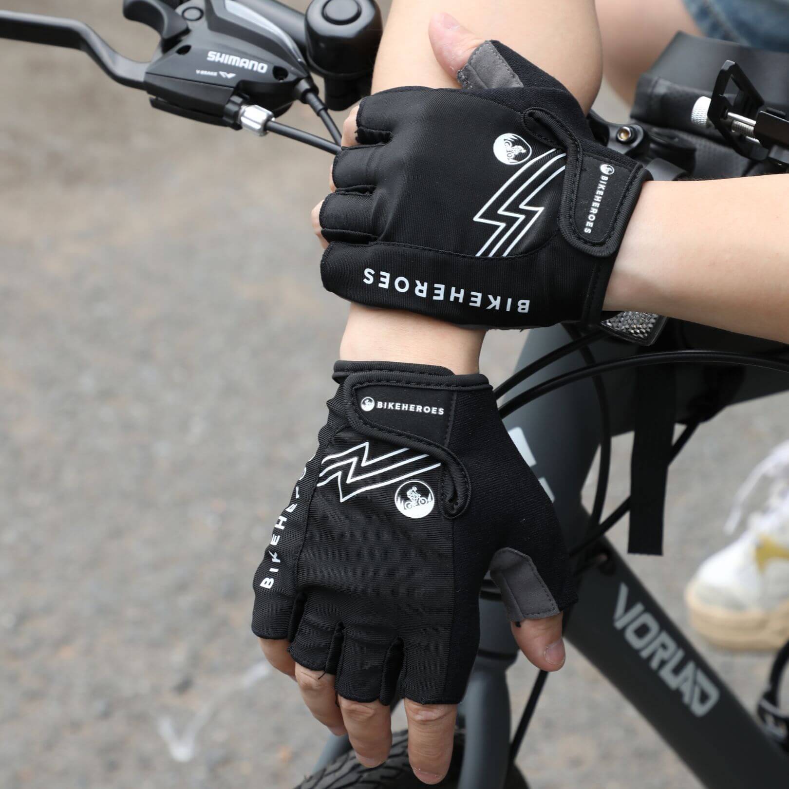 lenkrad handschuhe fahrrad BikeHeroes® Grip Pro Radhandschuhe