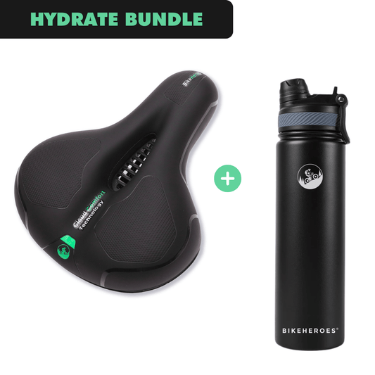 Hydrate Bundle: CloudComfort Max + Edelstahl Trinkflasche