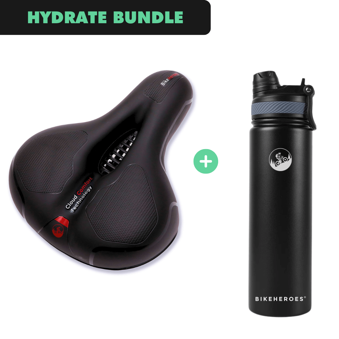 Hydrate Bundle: CloudComfort Max + Edelstahl Trinkflasche