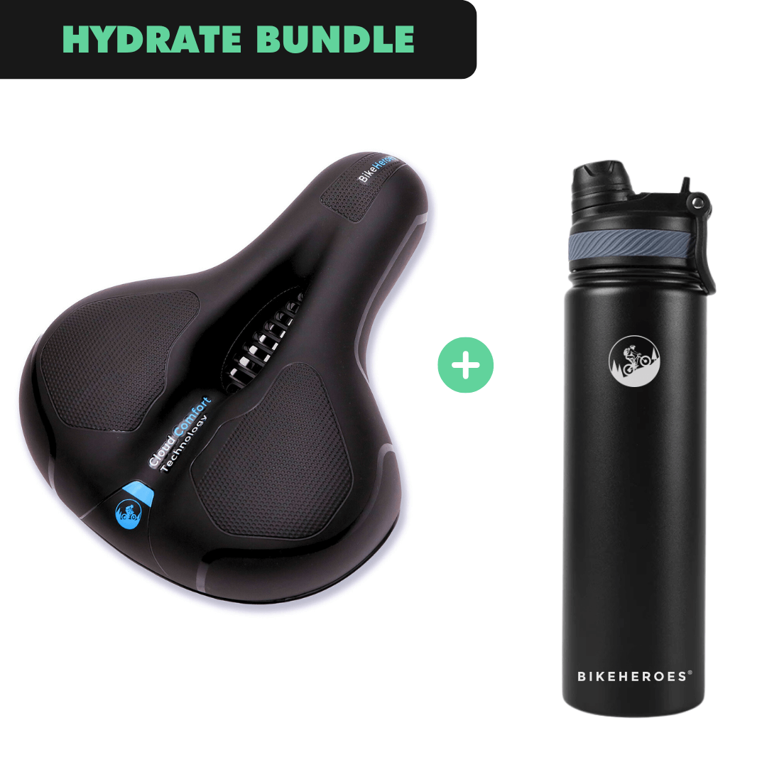 Hydrate Bundle: CloudComfort Max + Edelstahl Trinkflasche